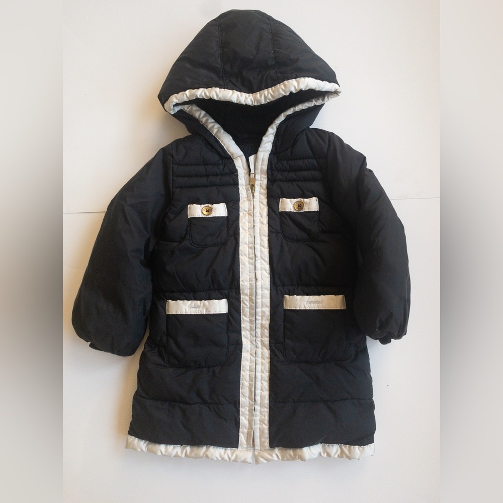 GAP Navy Blue Jacket with white trim size 2